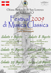 Cellio - Chiesa Patronale di San Lorenzo - Festival 2009 di Musica Classica Gran Concerto d'Apertura